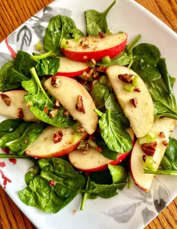 Apple Spinach Salad